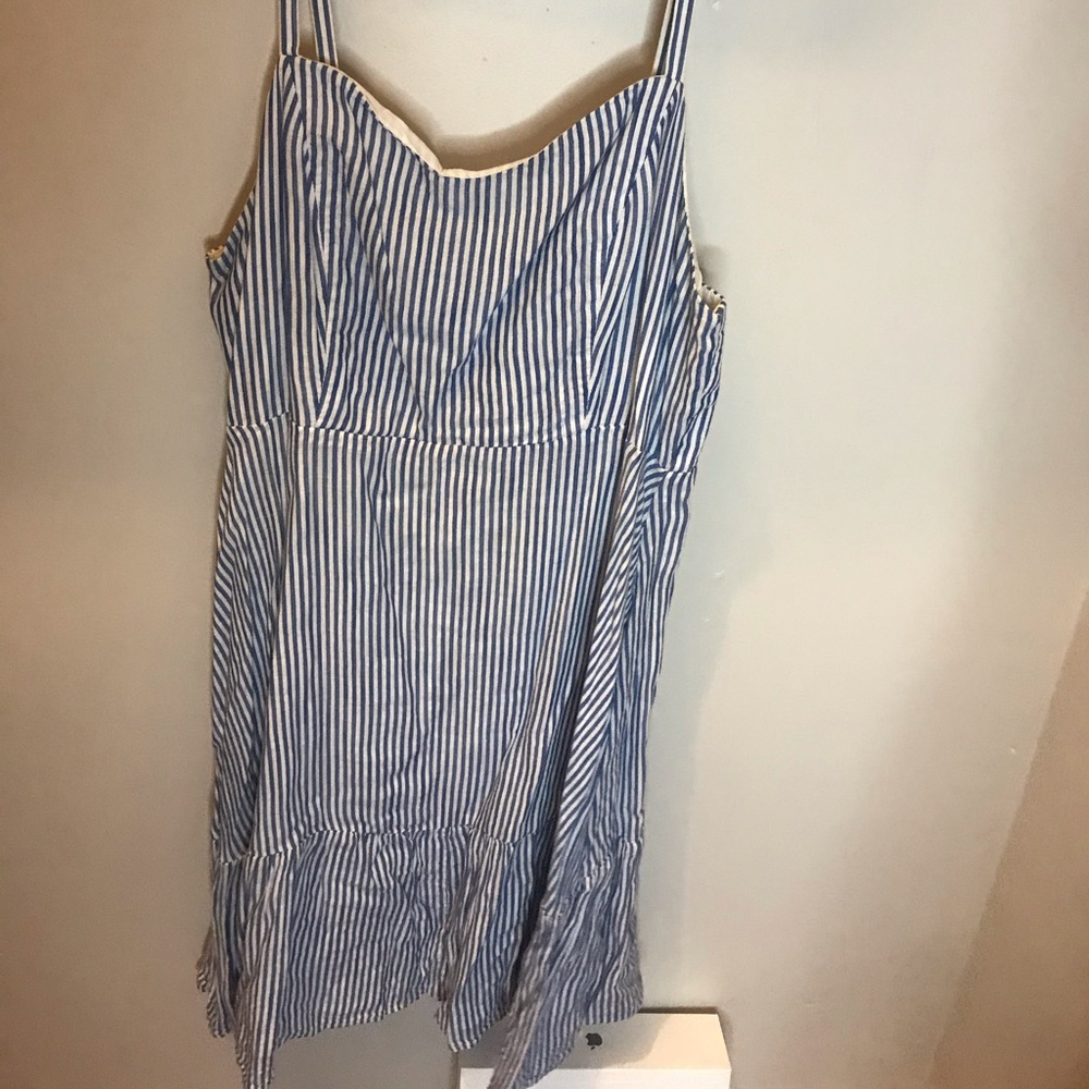 seersucker old navy sundress